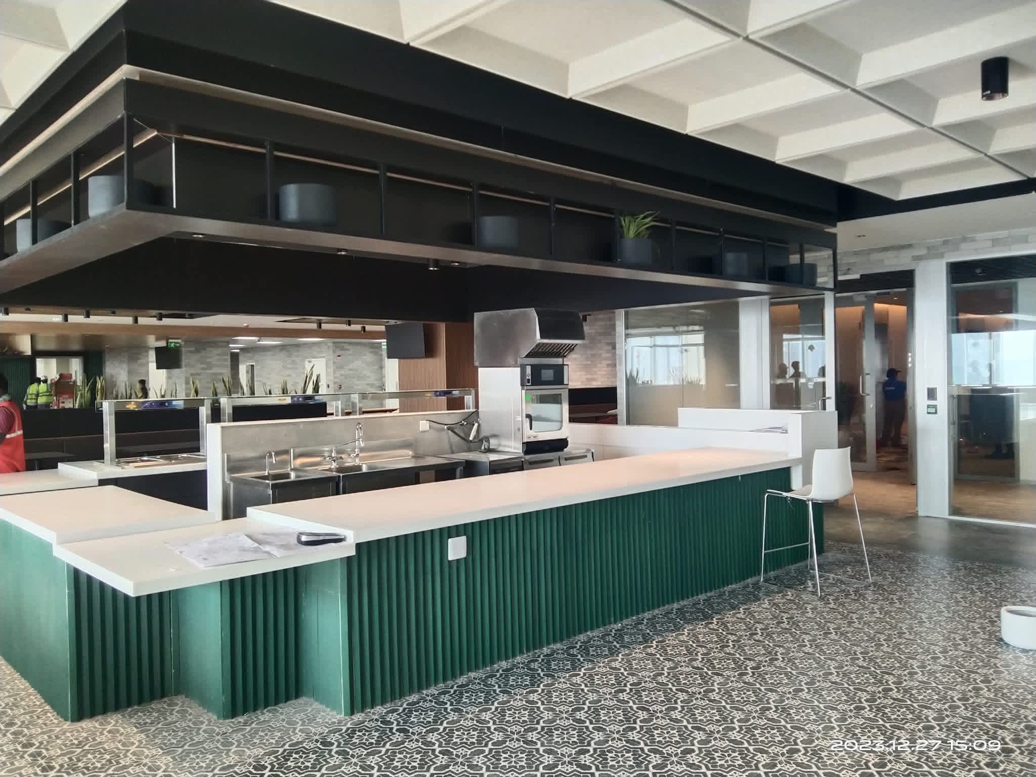 Commercial building interior works